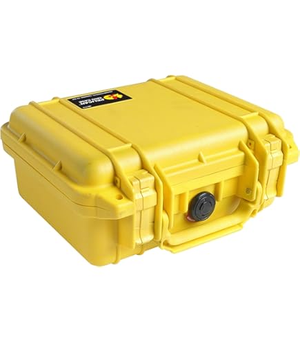Amazon.com: Pelican 1120 Case With Foam (Yellow) : Sports & Outdoors